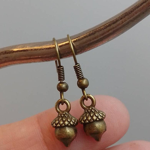Acorn Earrings