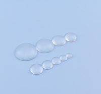 10 PCS Round Blank Transparent Glass Cabochons-From 8mm to 30mm-B101