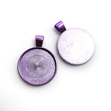 10PCS 25mm Round Cabochon Base Settings 7 Colors Available-B2002