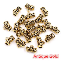 25PCS Small Tube Bails,9 Colors Available-RS840