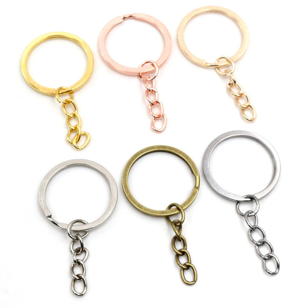 10PCS Key Rings,6 Colors Available-GS017