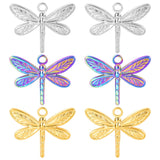 2PCS Dragonfly Charms,Stainless Steel 3 Colors Available-SS1068