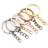 10PCS Key Rings,6 Colors Available-GS017