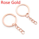 10PCS Key Rings,6 Colors Available-GS017