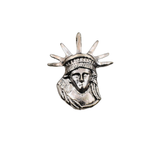 1KG Statue of Liberty Head Charms,Antique Silver Tone-C5