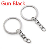 10PCS Key Rings,6 Colors Available-GS017