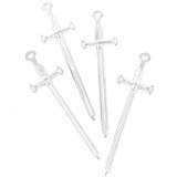 8PCS Sword Charms,Double Sided 5 Colors Available-RS9083S