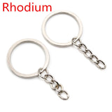 10PCS Key Rings,6 Colors Available-GS017