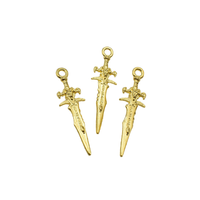 20PCS Little Sword Charms,Double Sided 3 Colors Available-RS1367