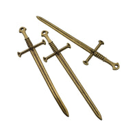 6PCS Big Sword Charms,Double Sided 4 Colros Available-RS9083