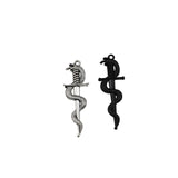 8PCS Sword And Snake Charms,2 Colors Available-RS1404