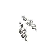 12PCS Snake Charms,4 Colors Available-RS408