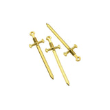 8PCS Sword Charms,Double Sided 5 Colors Available-RS9083S