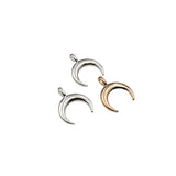 20PCS Moon Charms,2 Colors Available-RS1409