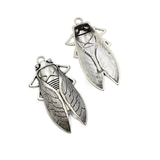 4PCS Big Cicada Charms,3 Colors Available-RS135