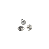 30PCS Little Love Heart Charms,Made IN USA,3 Colors Available-RS1192