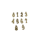 10PCS 15x7mm Arabic Numerals,2 Colors Available-rs1418