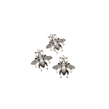 10PCS Honeybee Charms,Antique Silver Tone-RS208