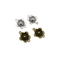 20PCS Flower Connector Charms,2 Colors Available-RS9062