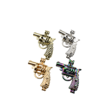 2PCS Pistol Cage Pendants,4 Colors Available-TS083