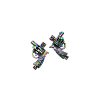 2PCS Pistol Cage Pendants,4 Colors Available-TS083