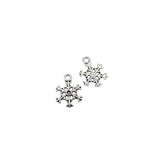 30PCS Snowflake Charms,3 Colors Available-RS1067