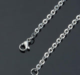 2 Finished Stainless Steel Chains,3 Sizes Available-CS058