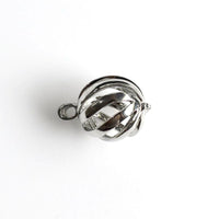 1PCS Watermelon Cage Pendants,Antique Silver Tone-TS034