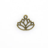 30PCS Lotus Charms,2 Colors Available-RS948