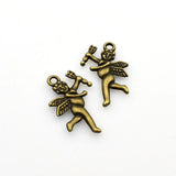 20PCS Torch Angel Charms,Antique Bronze Tone-RS456