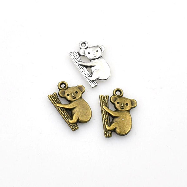 20PCS Koala Charms,2 Colors Available-RS742