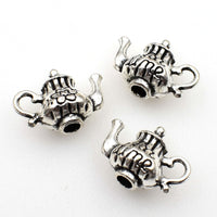 15PCS Teapot Charms,2 Colors Available,3D-RS1072