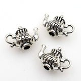 15PCS Teapot Charms,2 Colors Available,3D-RS1072