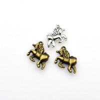 15PCS Unicorn Charms,2 Colors Available-RS353