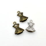 15PCS Skirt Charms,2 Colors Available,3D-RS1195