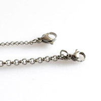 2 Finished Stainless Steel Chains 2 Sizes Available-CS057