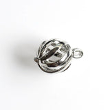 1PCS Watermelon Cage Pendants,Antique Silver Tone-TS034