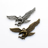 10PCS Eagle Charms,2 Colors Available-RS639