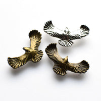 6PCS Eagle Charms,Three Holes 2 Colors Available-RS373