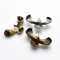 6PCS Eagle Charms,Three Holes 2 Colors Available-RS373