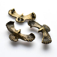 6PCS Eagle Charms,Three Holes 2 Colors Available-RS373