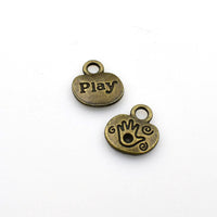 20PCS  Play Charms,Antique Bronze Tone-RS1005