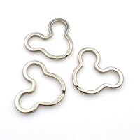 8PCS Mouse Head Key Rings 2 Colors Available-RS1085