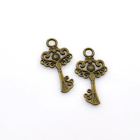 20PCS Key Charms,2 Colors Available-RS384