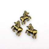 15PCS Unicorn Charms,2 Colors Available-RS353