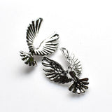 4PCS Eagle Charms,Antique Silver Tone 3D-RS667