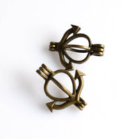 2PCS Anchor Cage Pendants,3 Colors Available-TS082