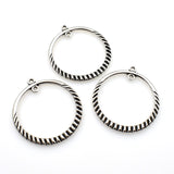 10PCS Circle Connector Charms,2 Colors Available-RS1119