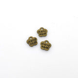 50PCS Little Plum Flower Charms,Antique Bronze Tone Double Sided-RS351