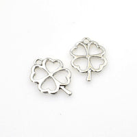 20PCS Clover Charms,3 Colors Available-RS466